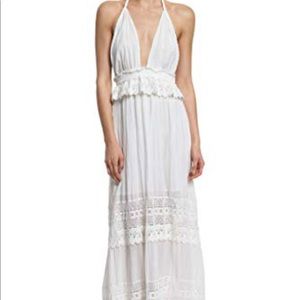 Loveshackfancy crochet halter dress